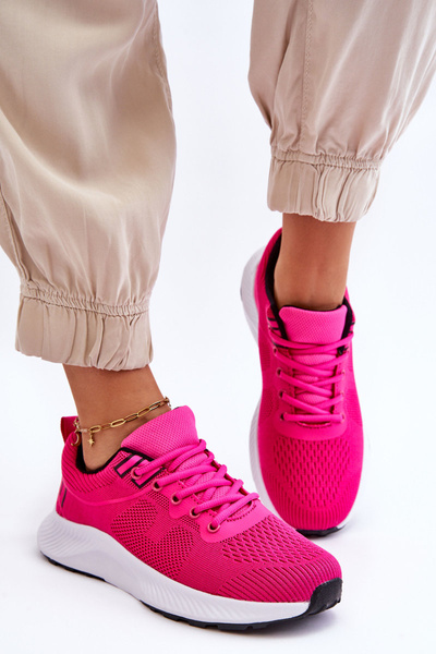Chaussures à lacets sport classiques pour femmes Fuchsia Darla