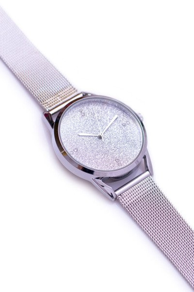 Michael John Montre Femme Argent Bracelet Brocade Rapter