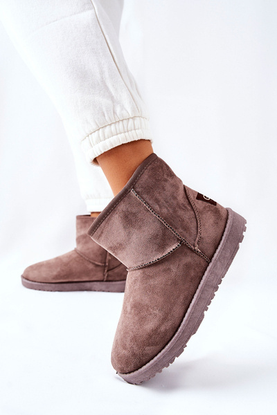 Bottes de Neige Doublées Polaire Marron Vicandi