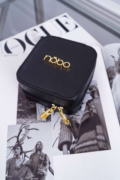 Caseta de bijuterii mici Nobo Black Nbox-I08-C020