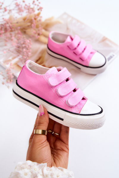 Adidași pentru copii cu Velcro Pink Bernie