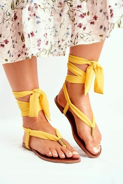 Női szandál Flip-flop Sárga Derryl