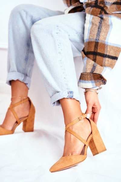 Escarpins aiguilles femme Camel Traffic