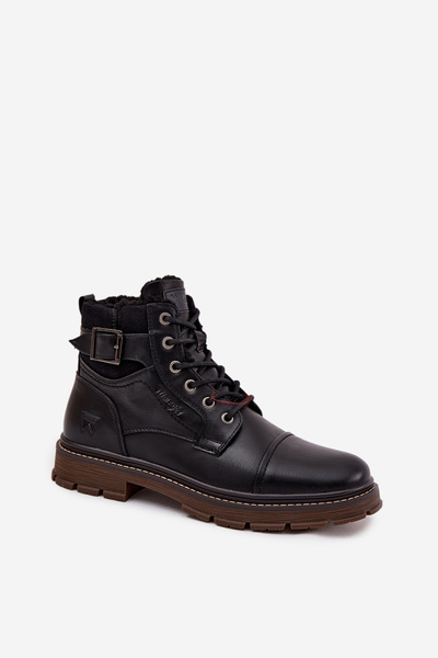 Chaussures d'hiver pour hommes Wrangler 20253035.11A Marron foncé