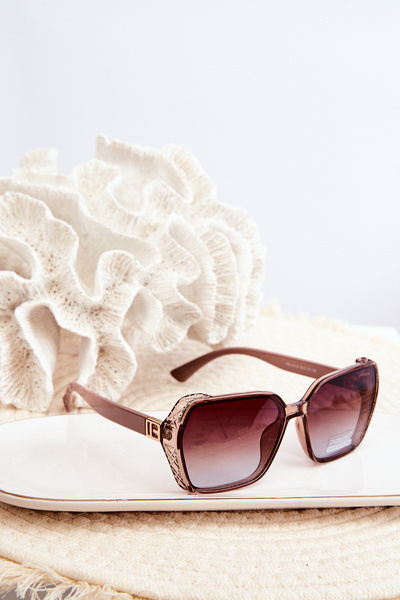Damen Sonnenbrille mit Verlauf UV400 Rosa