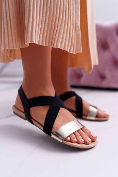 Damen Elegante Sandalen Gold Carme