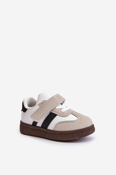 Baskets Velcro Enfant Blanc Tromella