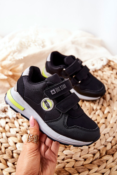 Chaussures de sport pour enfants Big Star II374078 noir