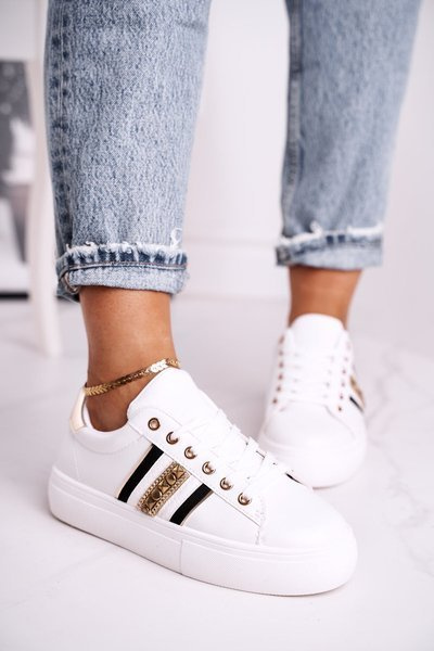 Pantofi sport pentru femei White Rylee