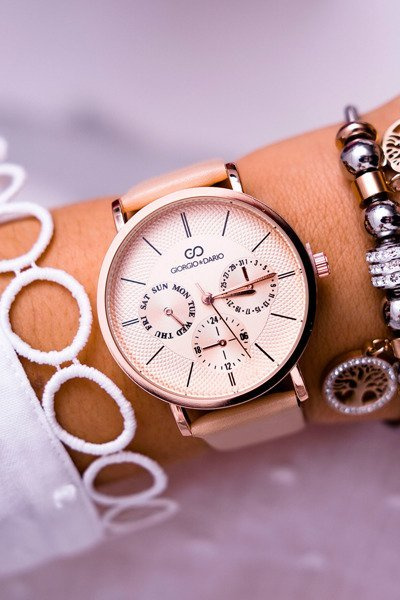 Women's Watch Giorgio și Dario Beige Ranaha