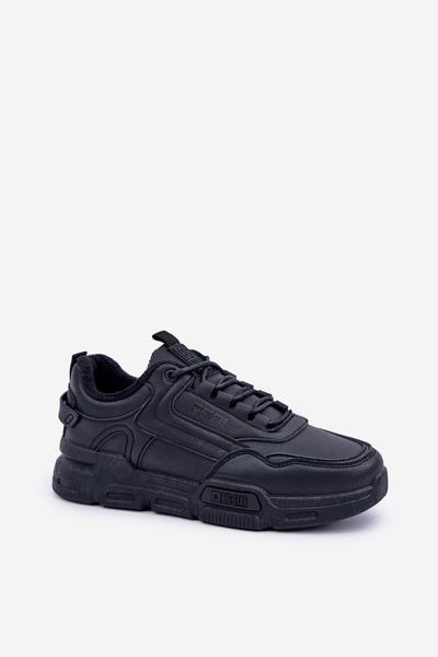 Baskets isolées pour hommes Big Star OO174584 HI-POLY SYSTEM Noir