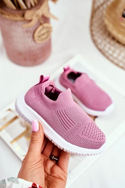 Chaussures de sport pour enfants roses Eltros