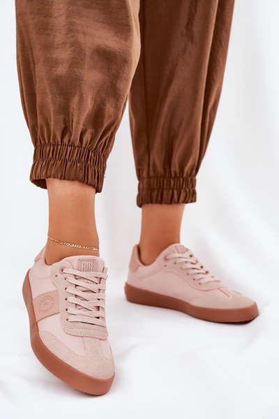 Női Sneakers Big Star RR274373 Rózsaszín