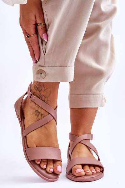 Sandales Cheville En Cuir Big Star LL274A163 Nude