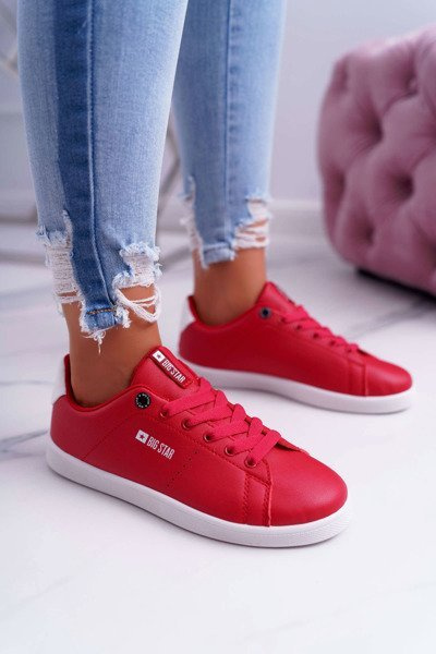Moteriški sportbačiai Big Star Red DD274220