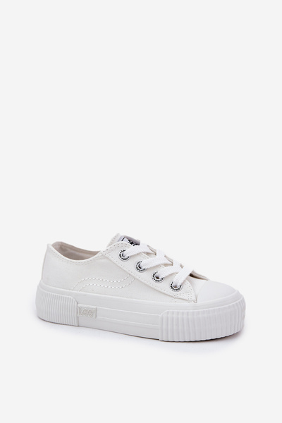 Baskets Enfant Jeunesse LEE ISLA C LOW JR 50251058 Blanches