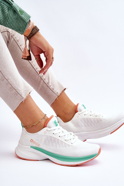 Chaussures de sport Big Star Light avec système de mousse à mémoire de forme LL274328 blanc