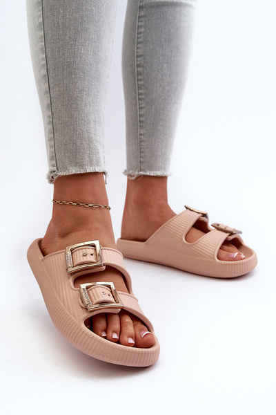 Leichte Damen Zehentrenner ZAXY LL285087 Beige