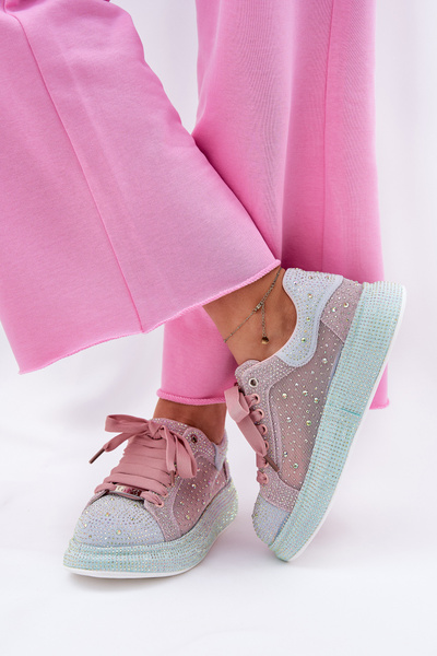Sneakers decorate pe platformă GOE RR2N4009 Multicolor