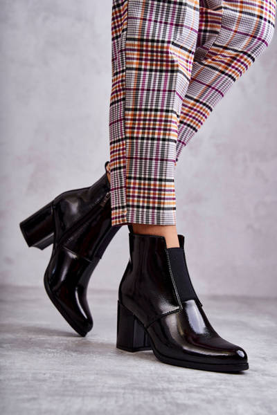 Classic Lacquered Boots La.Fi 260035B-LA Black