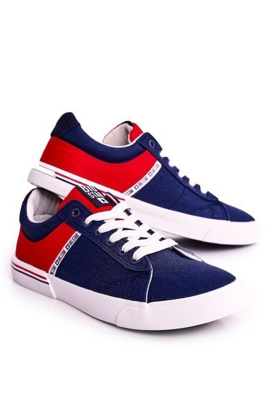 Baskets Homme Big Star FF174137 Marine-Rouge