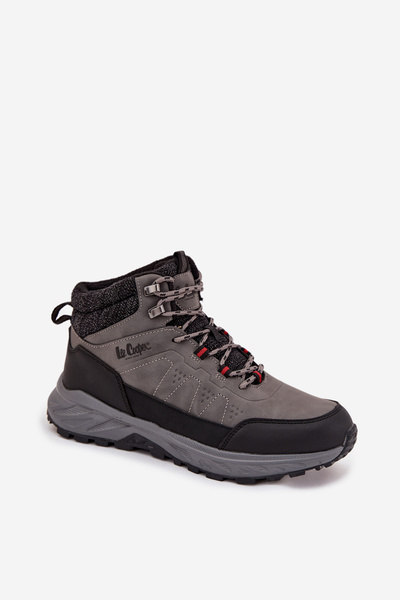 Men's hiking shoes with insulation Lee Cooper LCJ-25-01-3722M Gray