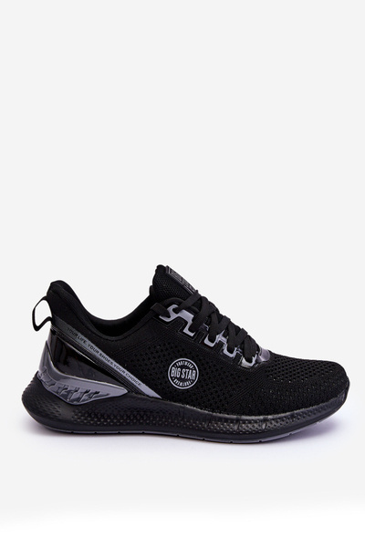 Baskets confortables pour hommes en mousse à mémoire de forme Big Star LL174103 noir