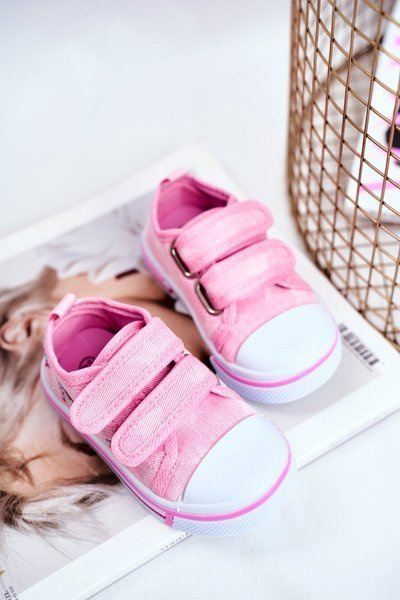 Baskets Enfant Rose Junalo