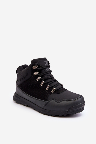 Női bélelt túracipő Black Big Star MM274481