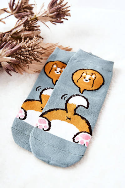 Zokni Feet Fox Blue