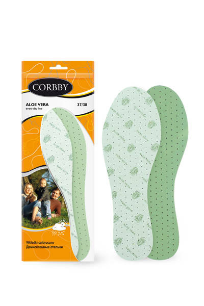 Corbby ALOE VERA talpbetét aloe vera kivonattal