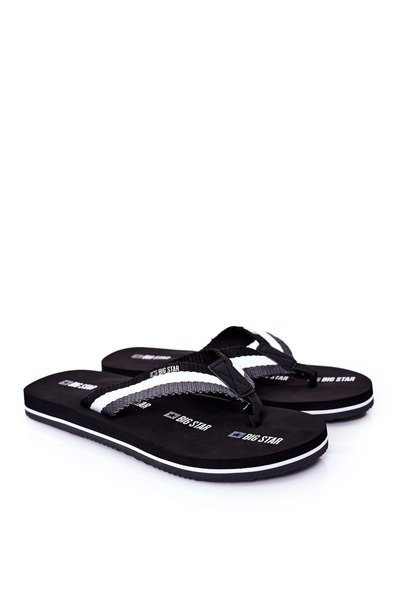Chaussons Pour Hommes Flip-Fops Big Star HH174828 Noir