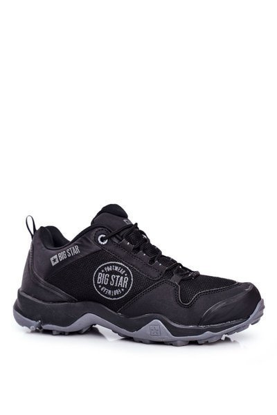Férfi túracipő Big Star High Outdoor fekete FF174303