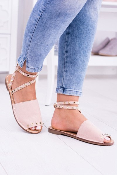 Lu Boo Pink Stylish Pari Sandals