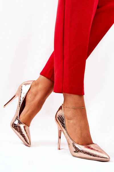 Model de șarpe Stilettos Pink Gold Tissoria