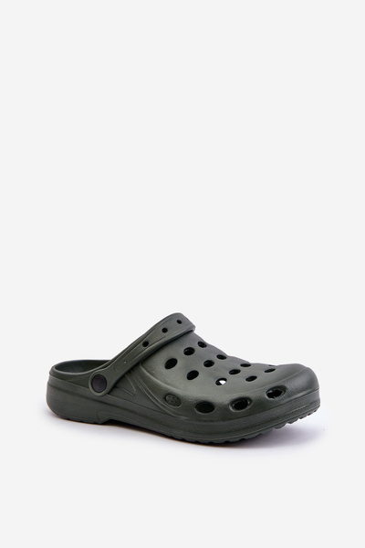 Herren Sandalen Pantoletten Für Garten Pool Dunkelgrün