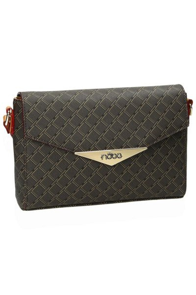 Brown Women's Handbag Letter Bag NBAG-F2300-C017