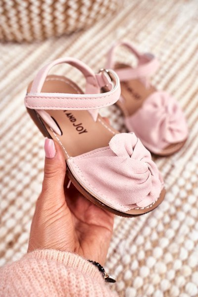 Gyermek szandál tépőzáras Pink Goofy