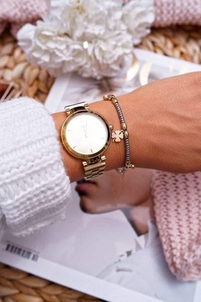 Women's Chain Bracelet Clover Gold Clover