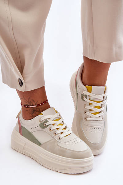 Women's Sport Shoes on a Chunky Platform Multicolor Gemma