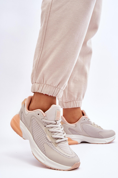 Adidași femei Big Star LL274336 Beige