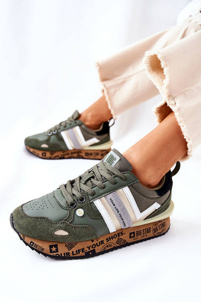Női sportcipők Big Star II274299 Khaki