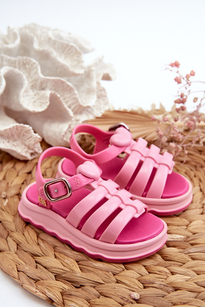 Sandales Enfant Parfumées à Velcro ZAXY NN385018 Rose