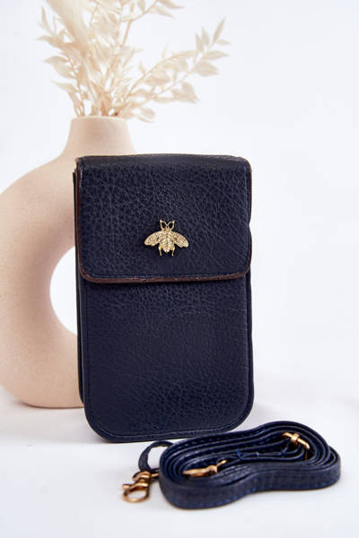 Poșetă mică cu ornament neliss navy