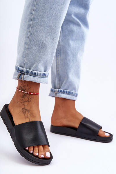 Chaussons Classiques Femme Noir Rolien