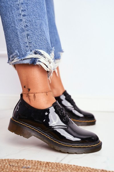 Chaussures Femme Chaussures Laque Noir Do It Better!