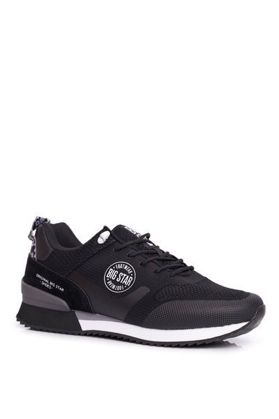 Chaussures de sport pour hommes Big Star noires FF174206