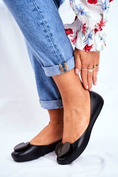 Ballerinas pentru femei Zaxy Black FF285050