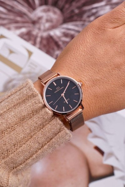 Women's Watch Giorgio și Dario pe magnet roz auriu magnum