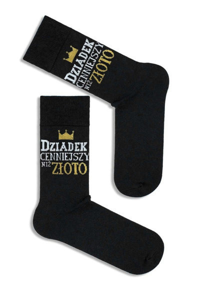 Männersocken Großvater Wertvoller Als Gold Schwarz